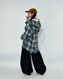 【10日以内お届け】ステッチバルーンインディゴデニム L2083