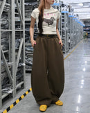 【10日以内お届け】バルーンスウェットパンツ L2111