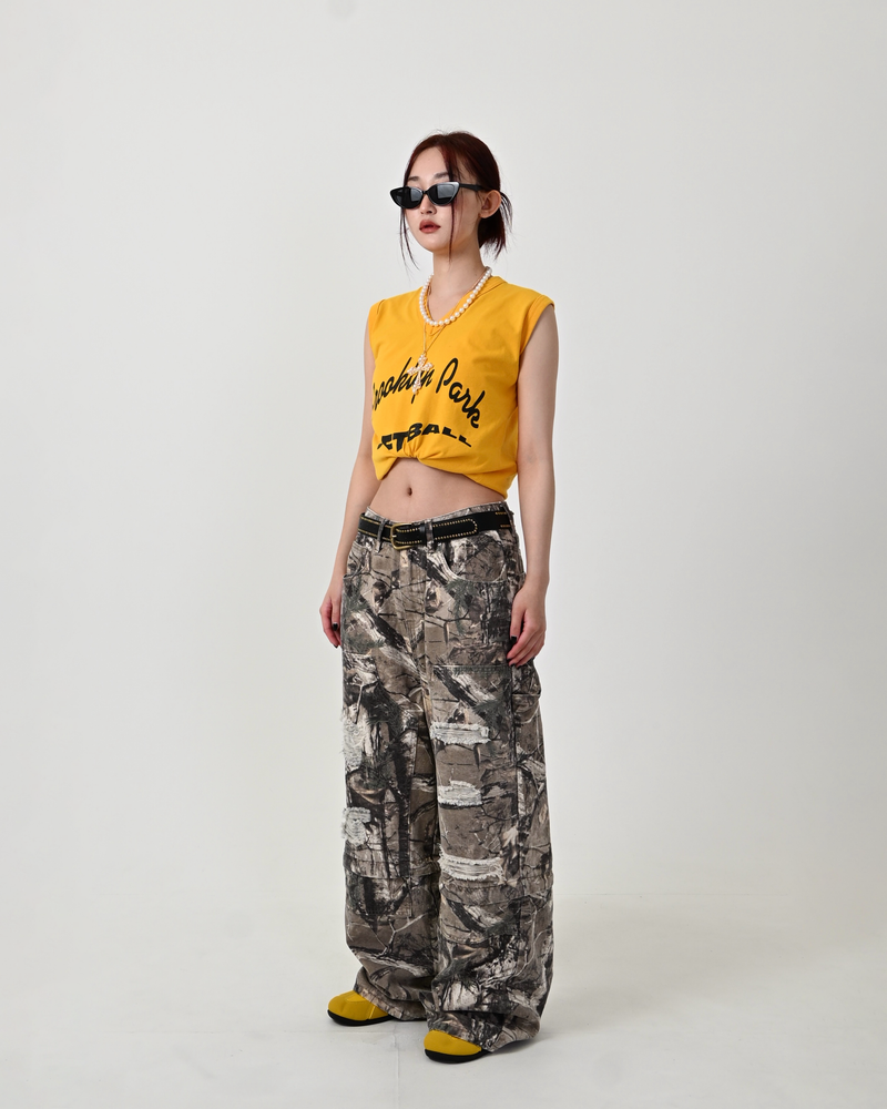 リアルツリーダメージ2WAYパンツ Sサイズ 10日以内お届け】 リアルツリーダメージ2WAYパンツ L2058