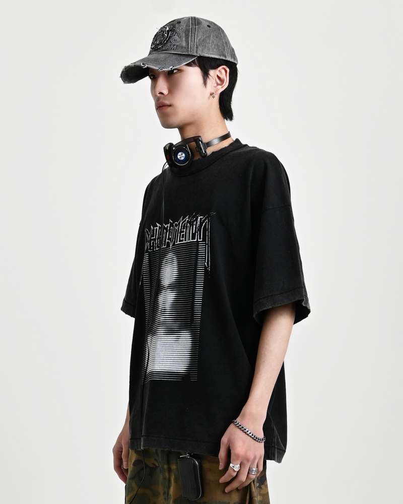 10日以内お届け】ウォッシュドグラフィックT L2104 10日以内お届け】ウォッシュドグラフィックT L2104