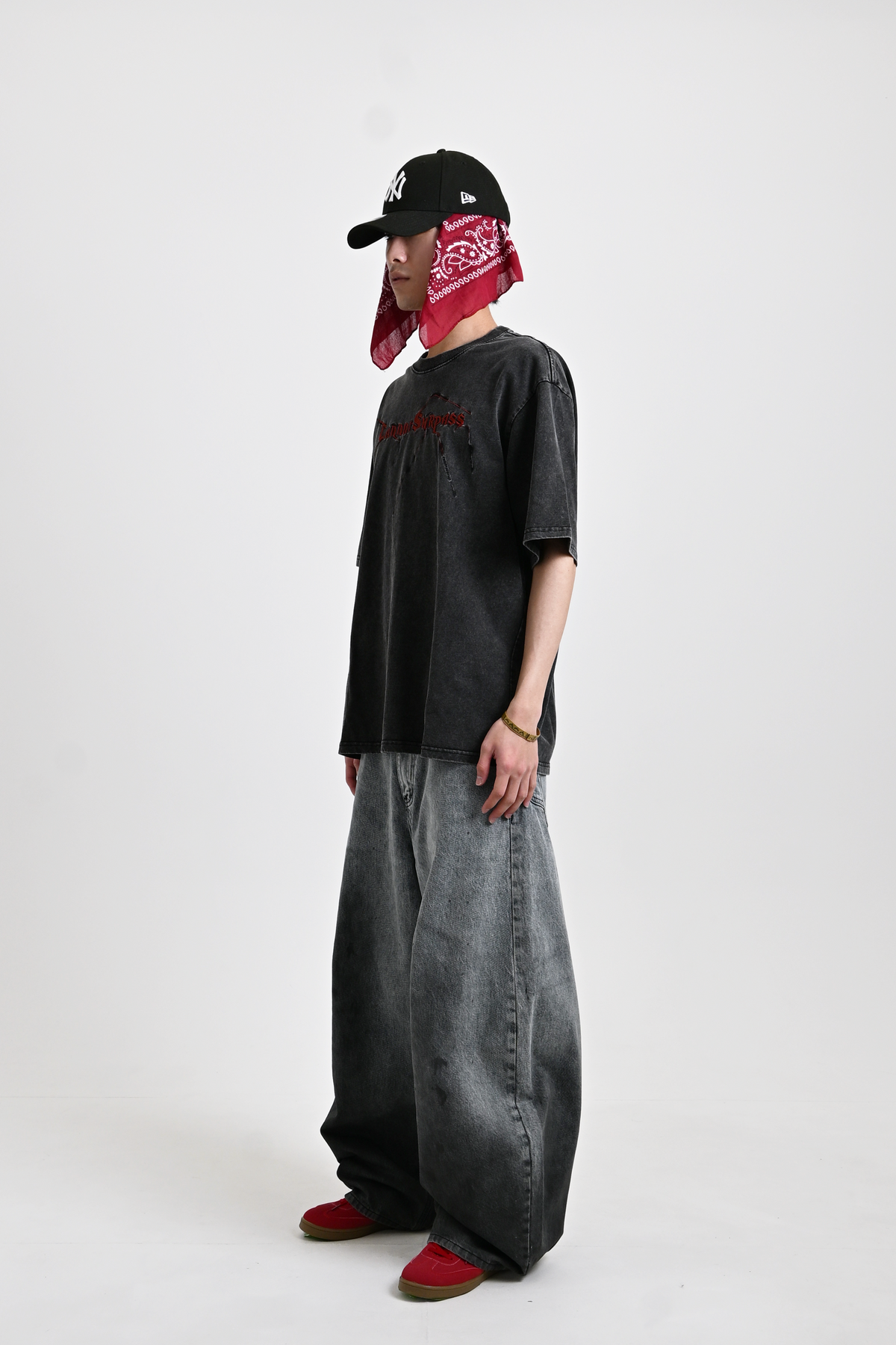 10日以内お届け】ウォッシュドヴィンテージビッグTシャツ L1119