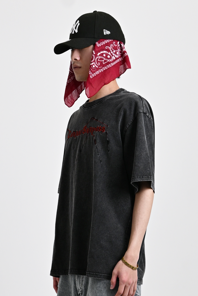 【予約商品】  ウォッシュドヴィンテージビッグTシャツ L1119