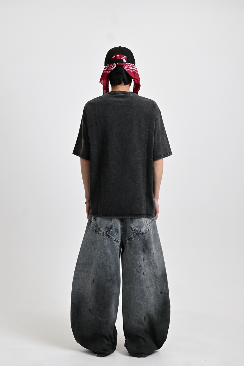 【予約商品】  ウォッシュドヴィンテージビッグTシャツ L1119