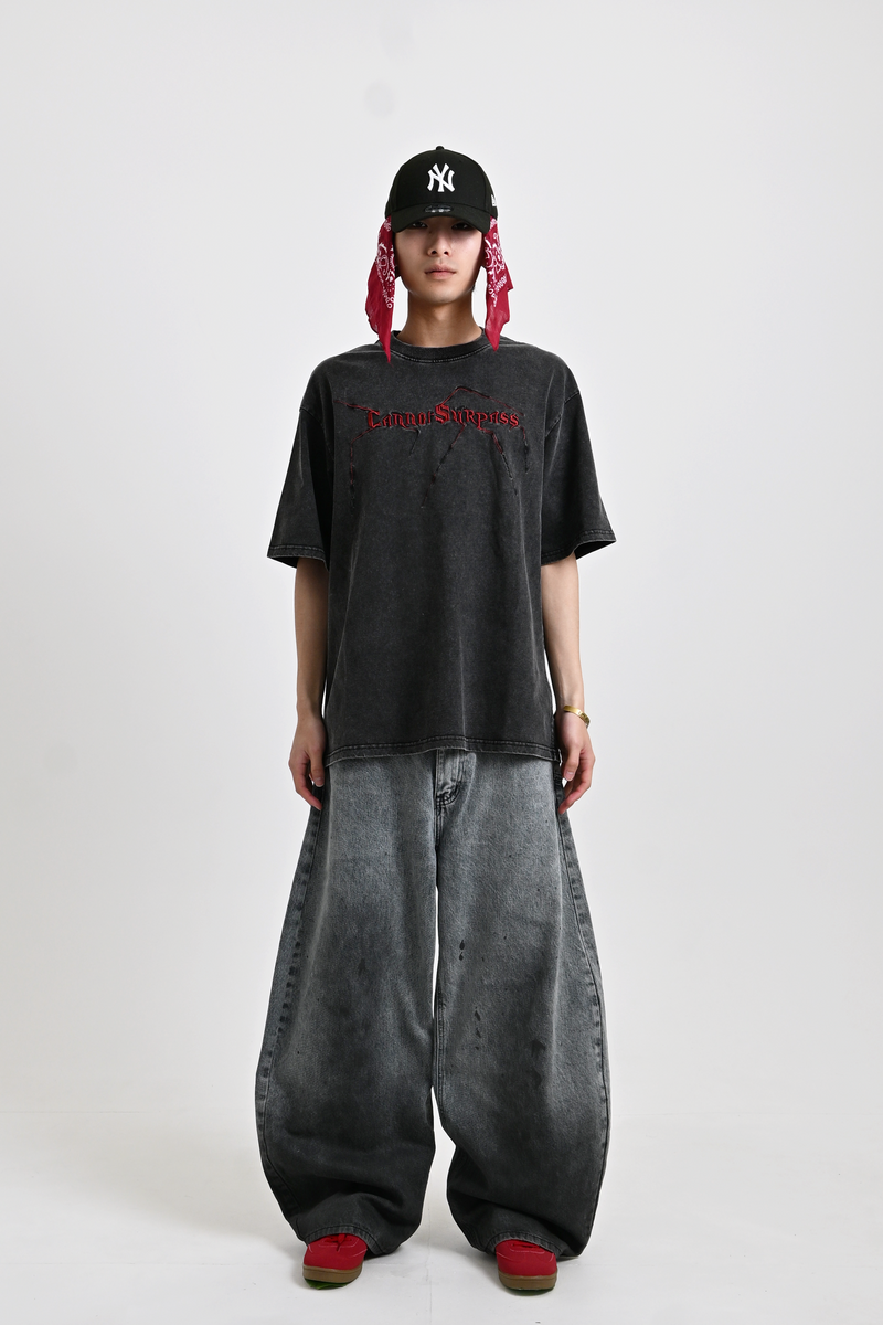 【予約商品】  ウォッシュドヴィンテージビッグTシャツ L1119