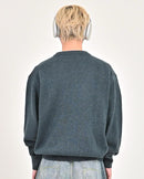 【10日以内お届け】ウールブレンドヘンリーネックニット L2143