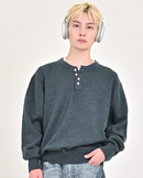 【10日以内お届け】ウールブレンドヘンリーネックニット L2143