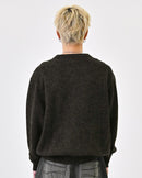 【10日以内お届け】ウールブレンドヘンリーネックニット L2143