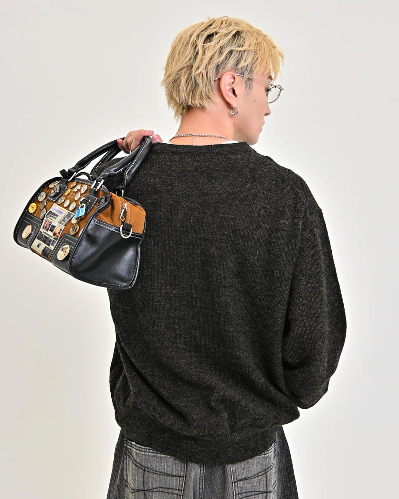 【9/5 20:00発売開始】ウールブレンドヘンリーネックニット L2143