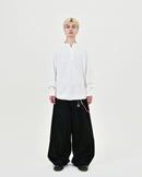 【10日以内お届け】 オールブラックボタンフライデニム L2113