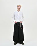 【10日以内お届け】 オールブラックボタンフライデニム L2113