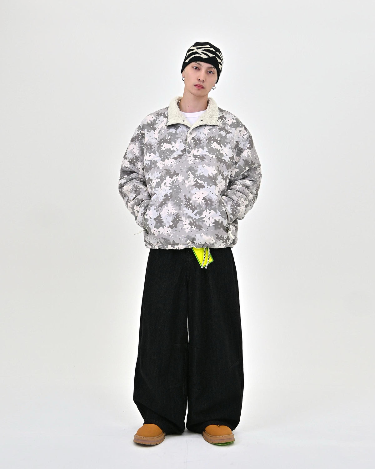 本日限定お値下げ　plage ハミルトンリバーシャツジャケット 限定SALE】 リバーシブルプルオーバージャケット L2162