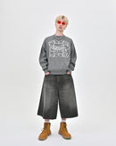 【10日以内お届け】 クルーネックメランジニット L2144