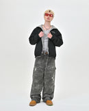 【10日以内お届け】 ダメージカモ2WAYパンツ L2103