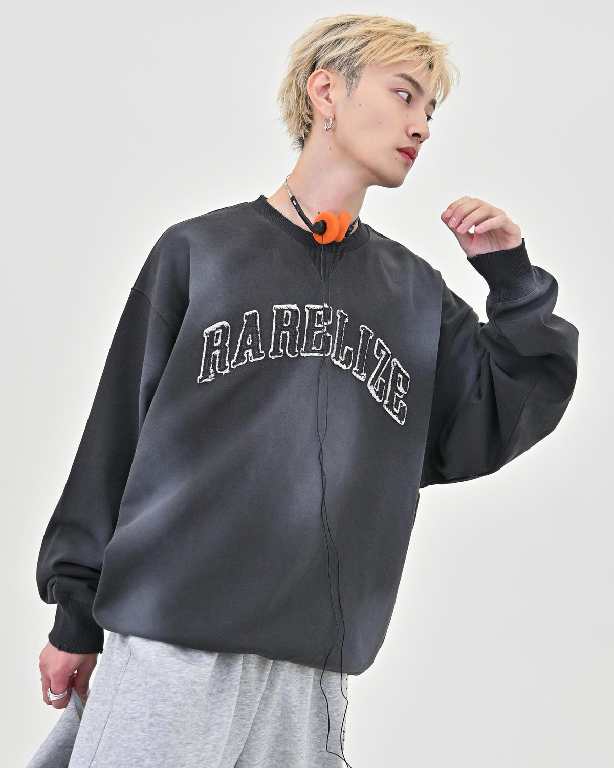 10日以内お届け】アップリケロゴスウェット L2088