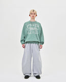 【10日以内お届け】 クルーネックメランジニット L2144