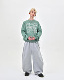 【10日以内お届け】 クルーネックメランジニット L2144