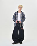 【10日以内お届け】ステッチバルーンインディゴデニム L2083