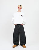 【10日以内お届け】デジタル缶バッジスウェット L2097