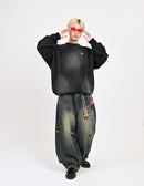 【10日以内お届け】バルーンダメージデニム L2177