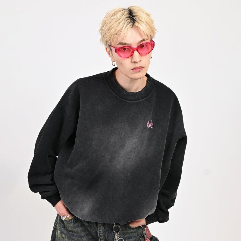 【9月発売予定】ウォッシュドロゴスウェット L2098