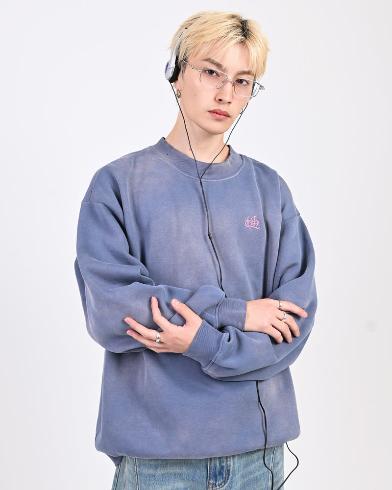 【9月発売予定】ウォッシュドロゴスウェット L2098