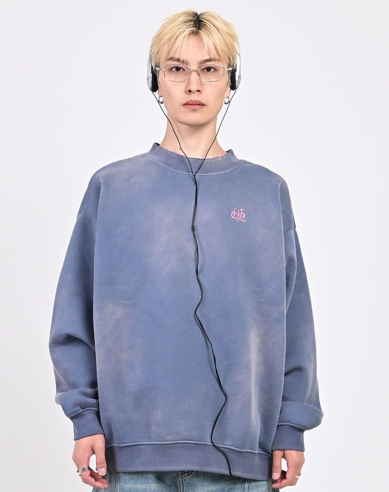 【9月発売予定】ウォッシュドロゴスウェット L2098