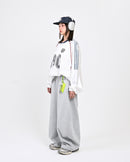 【10日以内お届け】ストライプフラットトップキャップ L2160