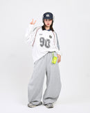 【10日以内お届け】ストライプフラットトップキャップ L2160