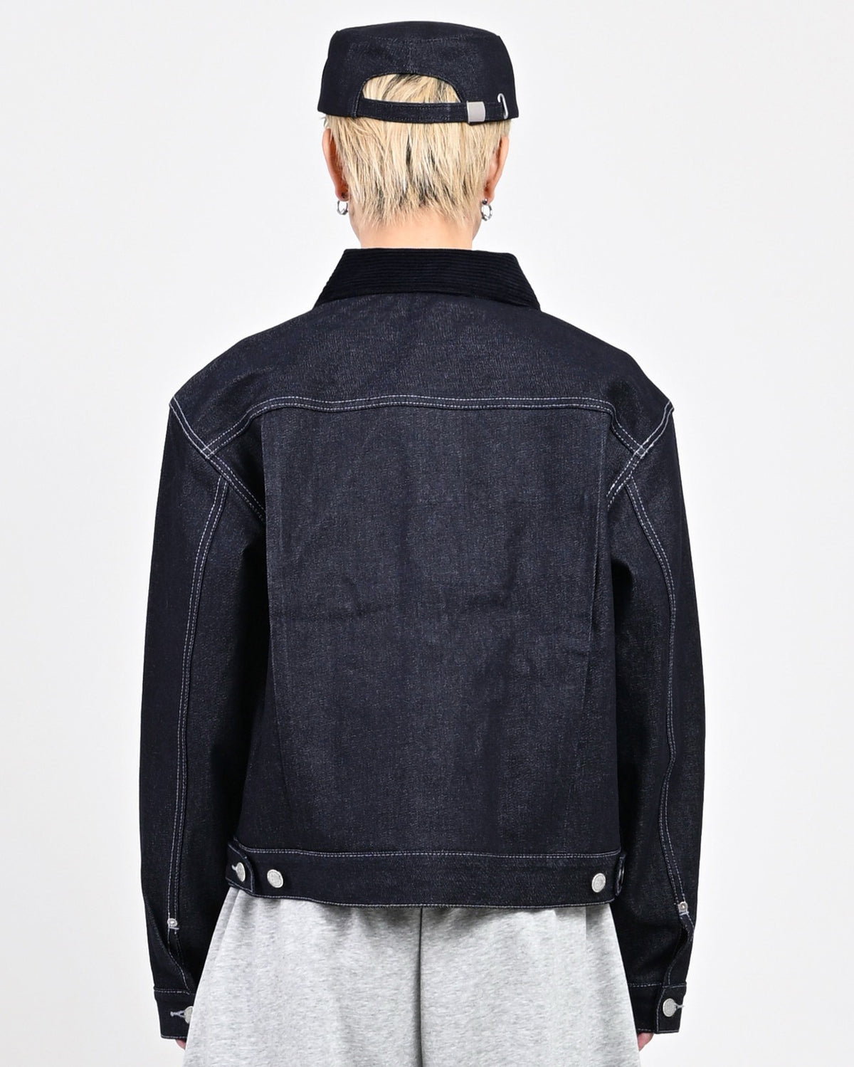 10日以内お届け】コーデュロイカラーリジットデニムジャケット L2155