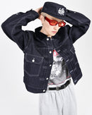 【10日以内お届け】コーデュロイカラーリジットデニムジャケット L2155