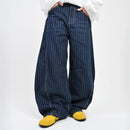 【10日以内お届け】ストライプバルーンデニム L2091