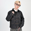 【10日以内お届け】コーデュロイカラーリジットデニムジャケット L2155