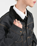 【10日以内お届け】コーデュロイカラーリジットデニムジャケット L2155