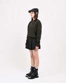 【10日以内お届け】ウールブレンドヘンリーネックニット L2143