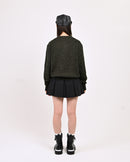 【10日以内お届け】ウールブレンドヘンリーネックニット L2143