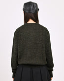 【10日以内お届け】ウールブレンドヘンリーネックニット L2143