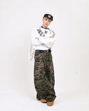 【10日以内お届け】ウォッシュドバルーンカモフラージュチノ L2096