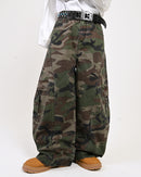 【10日以内お届け】ウォッシュドバルーンカモフラージュチノ L2096