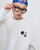 【10日以内お届け】デジタル缶バッジスウェット L2097