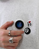 【10日以内お届け】デジタル缶バッジスウェット L2097