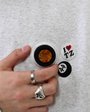 【10日以内お届け】デジタル缶バッジスウェット L2097