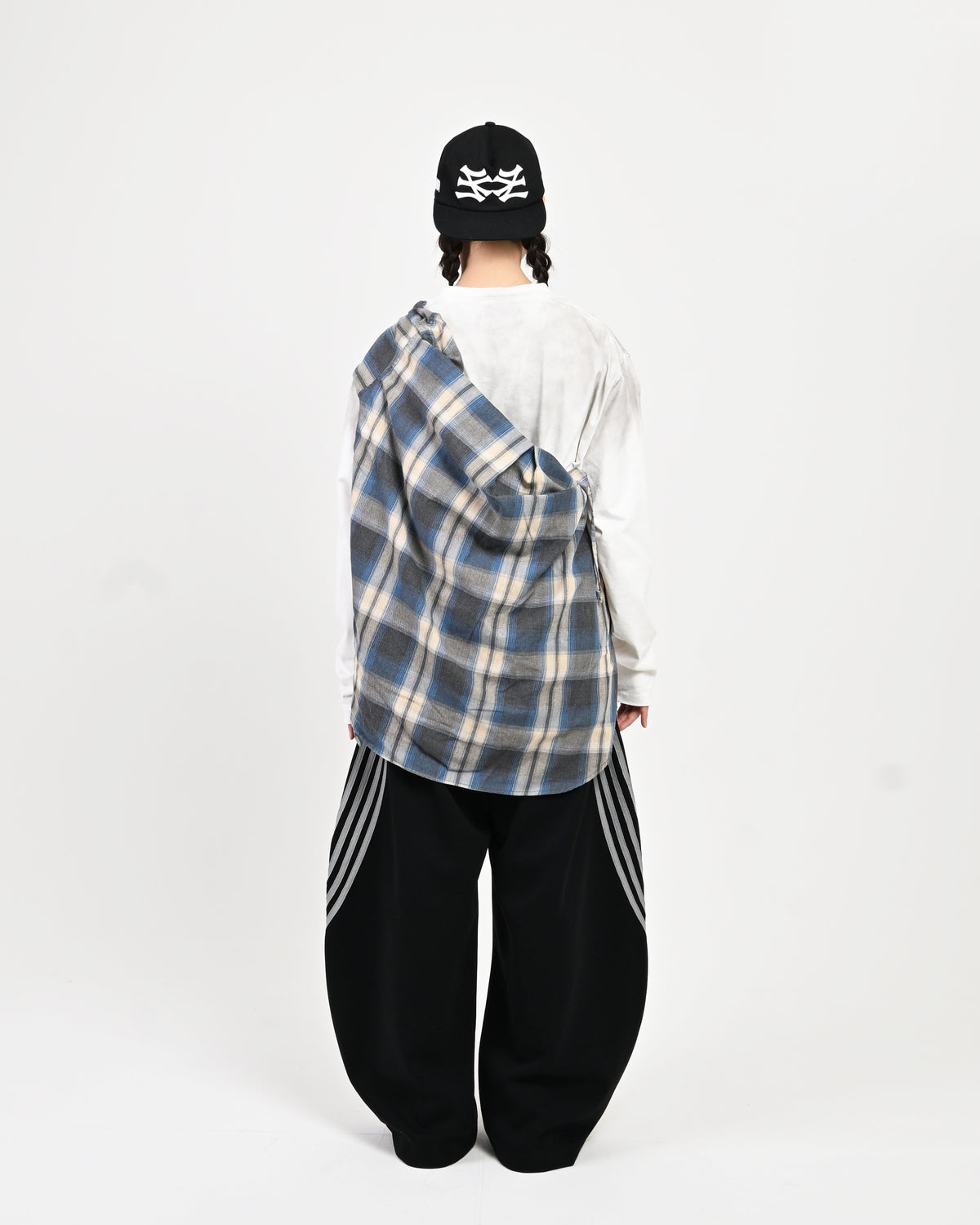 L2095　バルーントラックパンツ　M（black）　地底人ONLINE 10日以内お届け】バルーントラックパンツ L2095