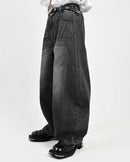 【10日以内お届け】ウォッシュドステッチバルーンデニム L2090