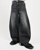 【10日以内お届け】ウォッシュドステッチバルーンデニム L2090