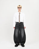 【10日以内お届け】ウォッシュドステッチバルーンデニム L2090