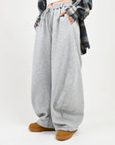 【10日以内お届け】フリースバルーンスウェットパンツ L2092