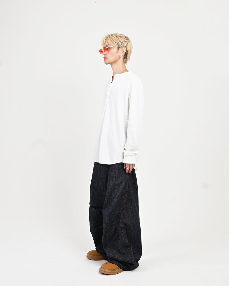 【9月発売予定】パネルステッチデニム L2200