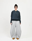 【10日以内お届け】ウールブレンドヘンリーネックニット L2143