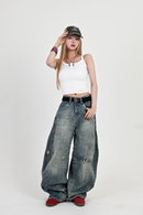 【10日以内お届け】ウォッシュドメッシュキャップ L2024