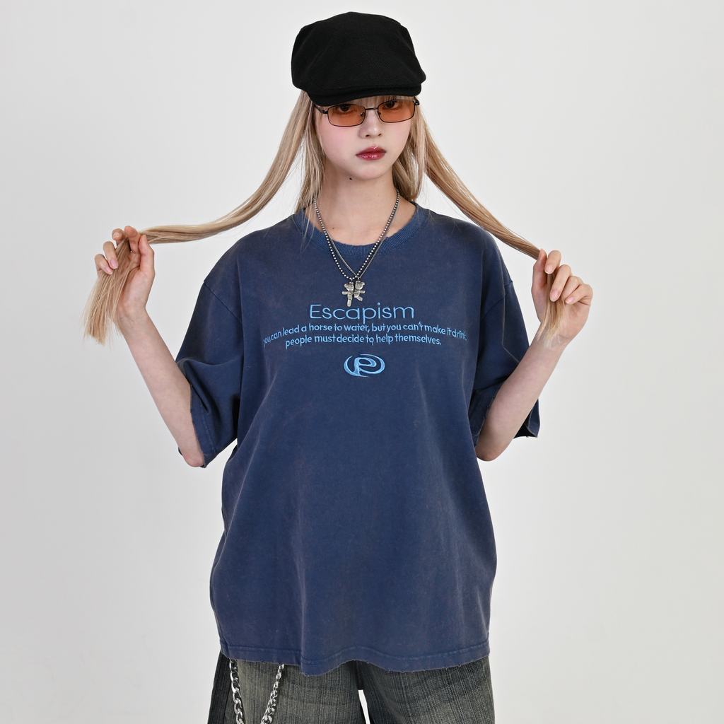 10日以内お届け】エンブロイダリーTシャツ L2119
